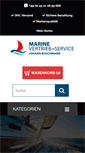 Mobile Screenshot of marinevertrieb.com